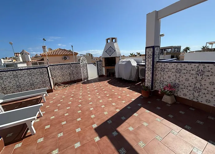 Holiday Home With Large Roof Terrace Near La Mata Beach
