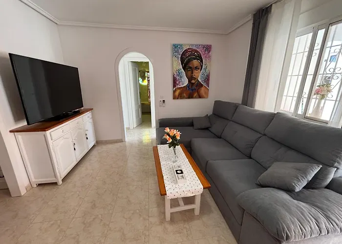 Holiday Home With Large Roof Terrace Near La Mata Beach